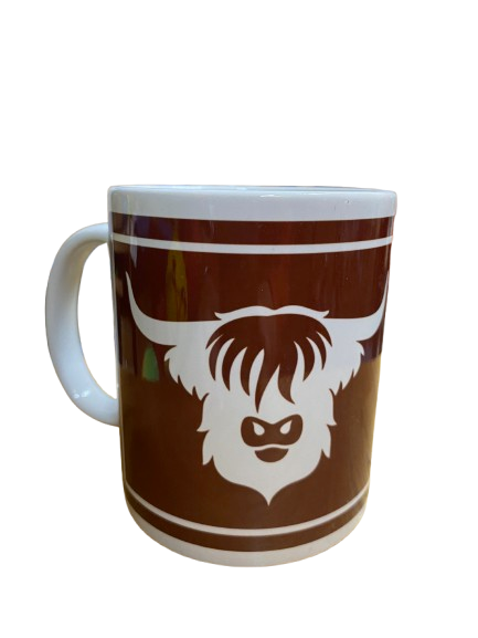 Oban "Beware of Highland Cows" Ceramic Mug