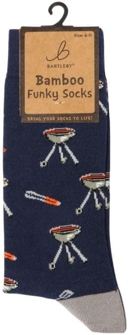Mens Funky Bamboo Sock BBQ Barbecue Size 6-11