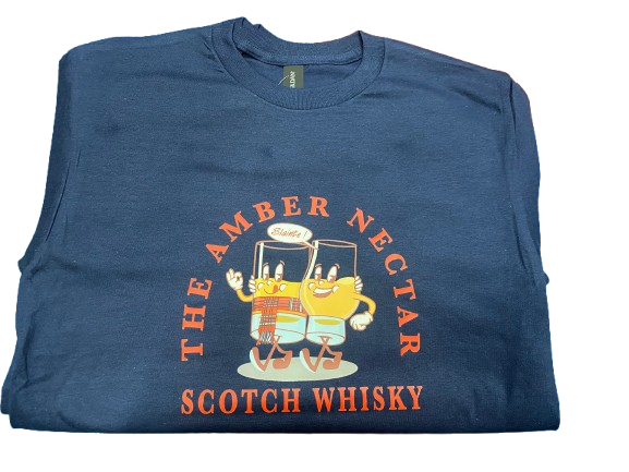 Scotch Whisky The Amber Nectar T Shirt (M)