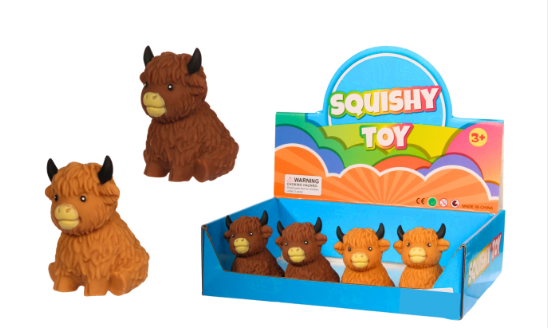 Squishy Highland Cow (1 SUPPLIED)