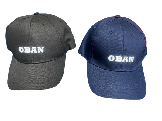OBAN BASEBALL CAP (BLUE OR BLACK (1 SUPPLIED)