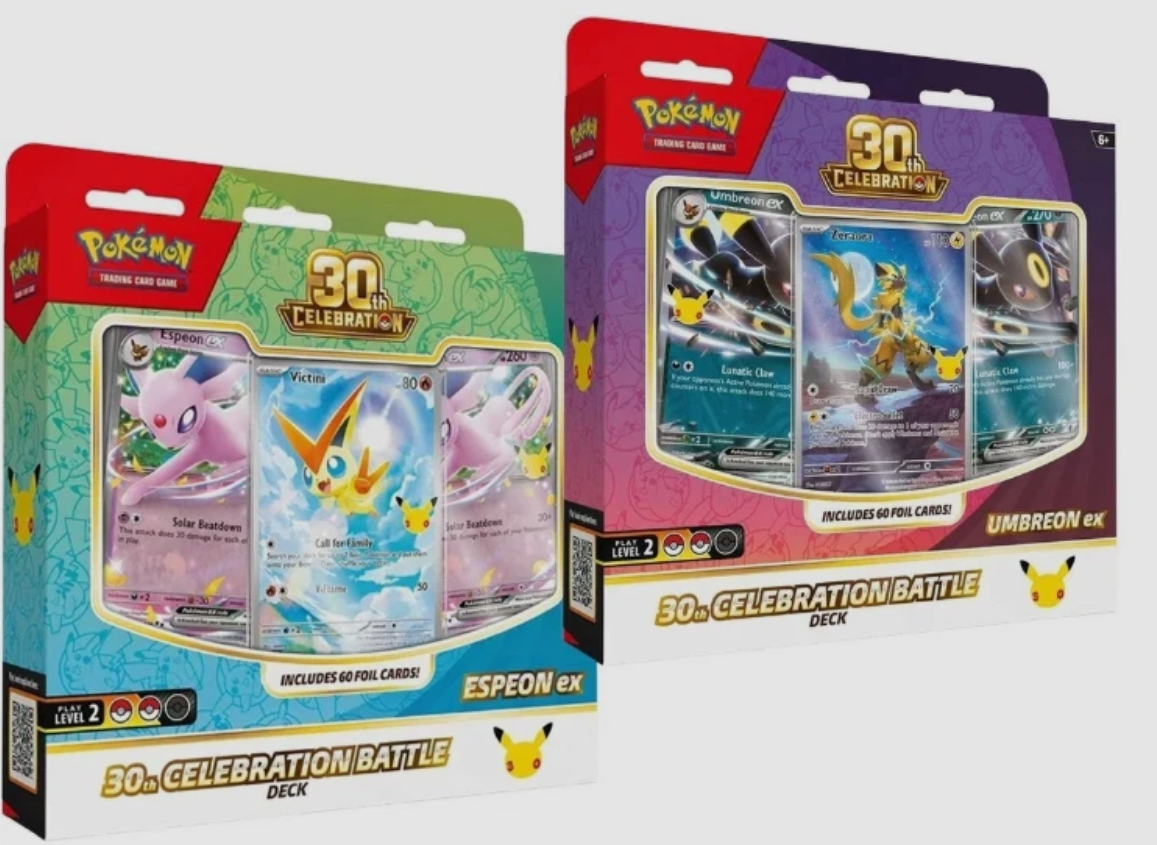 Pokémon TCG: 30th Celebration Battle Deck (1 PACK SUPPLIED)