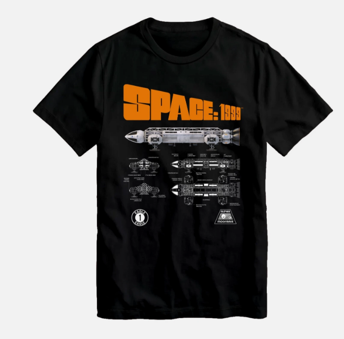 SPACE 1999 EAGLE TRANSPORTER - ADULTS T-SHIRT - XL