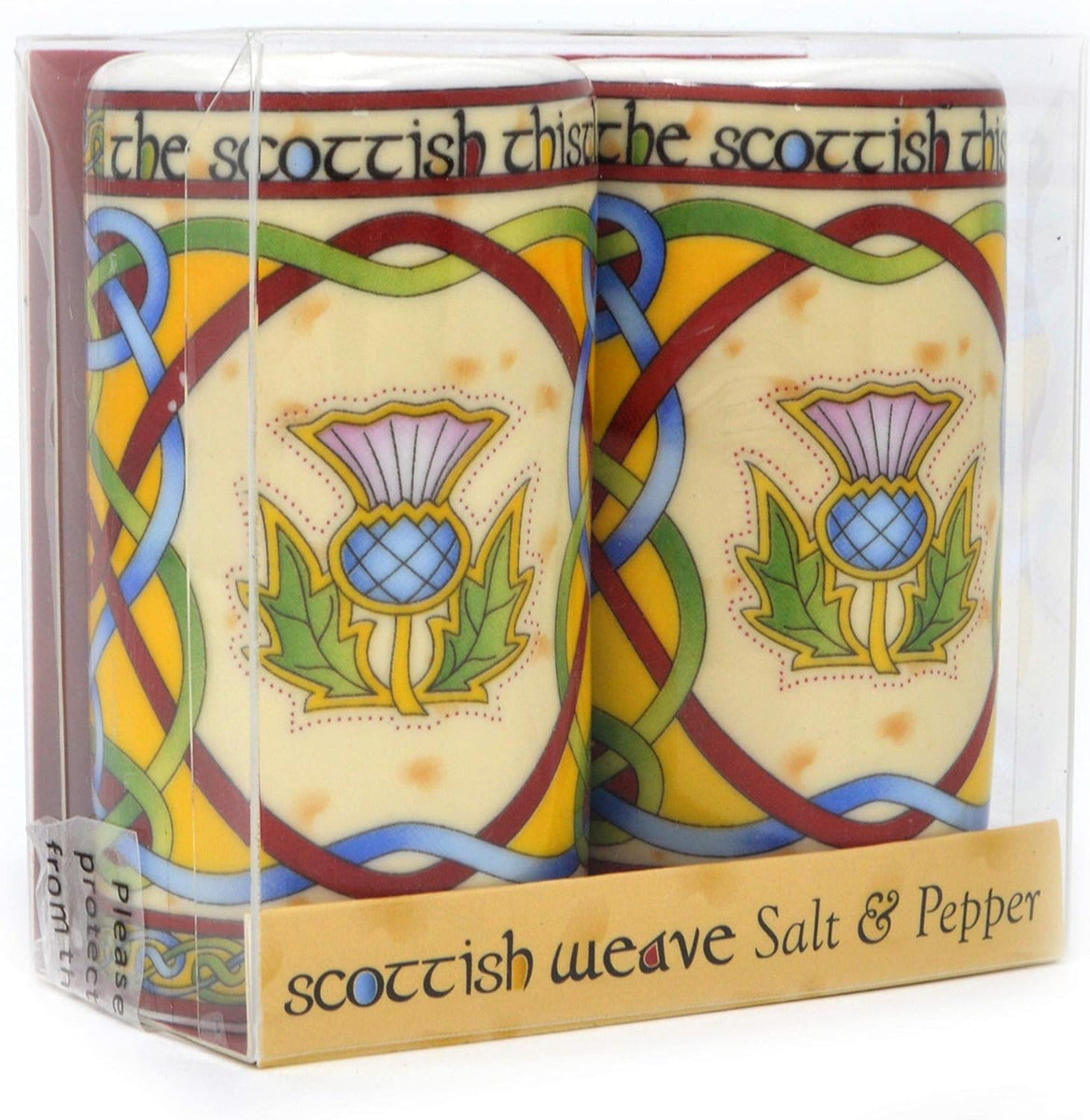 Scottish Thistle Salt & Pepper Set