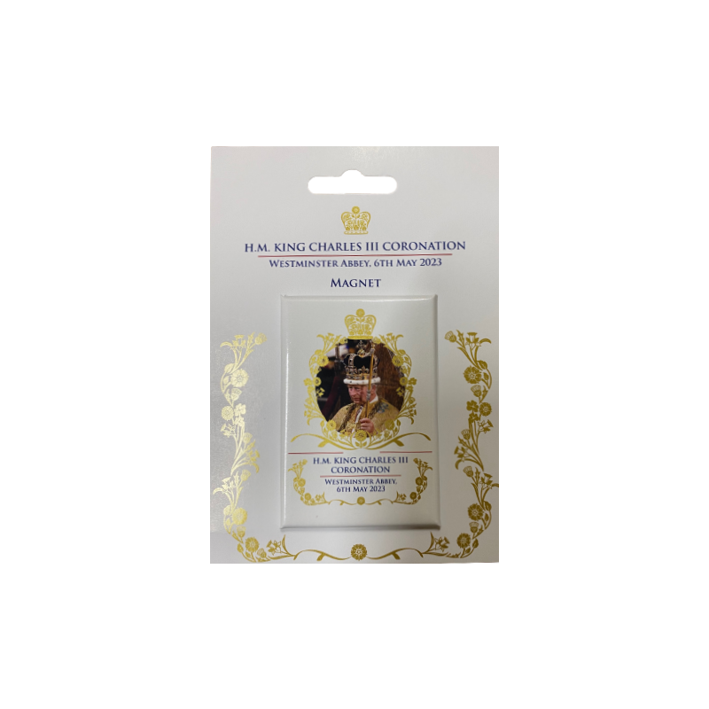 King Charles III Coronation Magnet