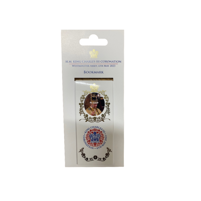 King Charles Coronation Magnetic Bookmark