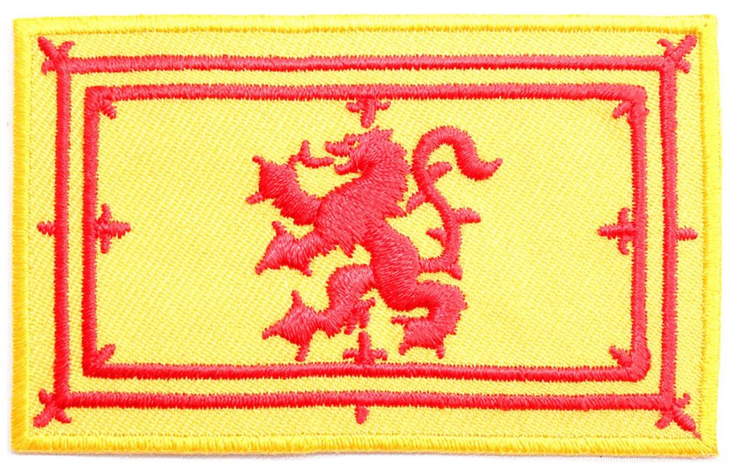 Lion Rampant Embroidered Patch