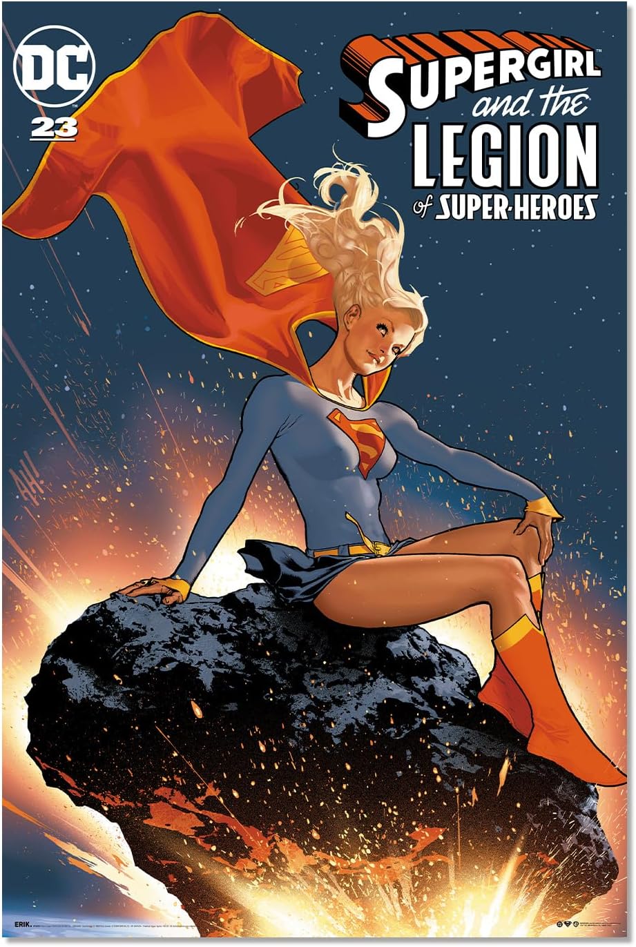 DC Comics Supergirl Poster - 36 x 24 in / 91.5 x 61 cm