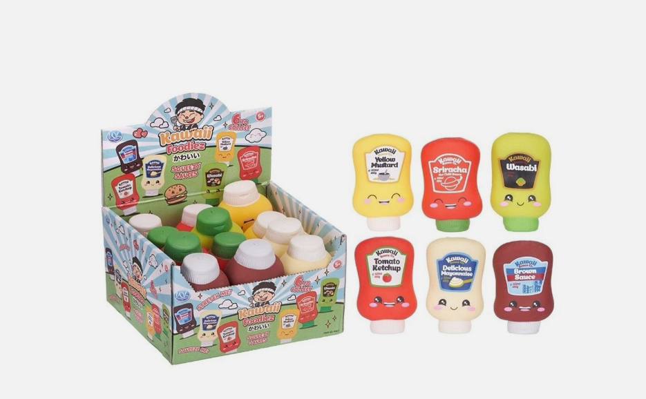 Kawaii Foodiez Squeezy Sauce Bottle (1 SUPPLIED)