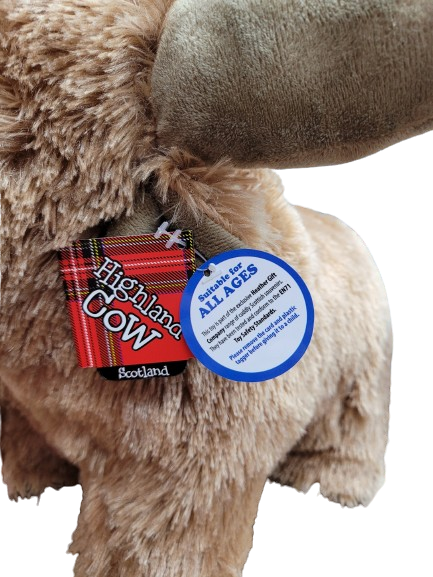Large Bull Soft Toy 17 Inches Long