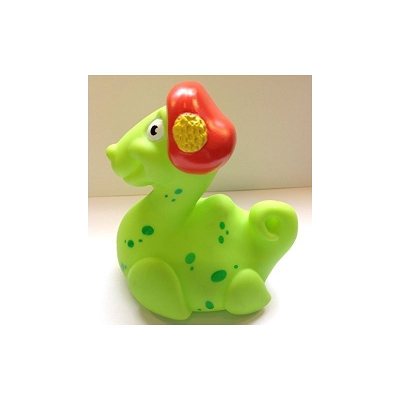 Rubber Nessie bath buddy
