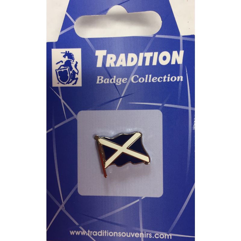 Scotland Saltire Flag Pin Badge