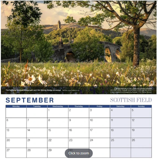 Scottish Field Deluxe Calendar 2027