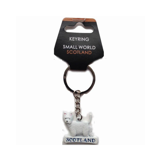 Westie   Dog Keyring