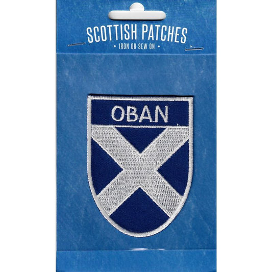 Oban Embroidered Saltire Patch