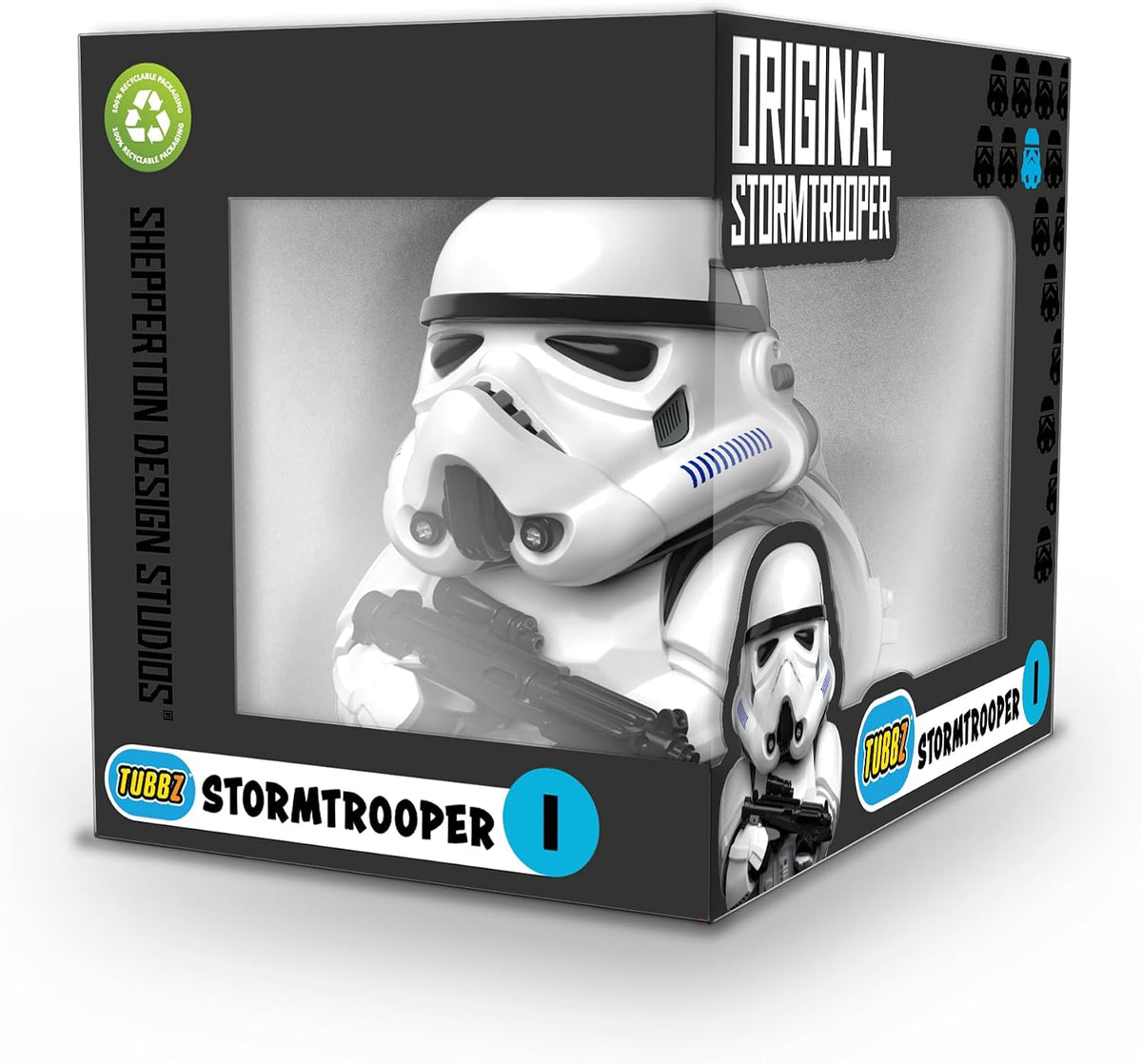 TUBBZ Boxed Edition Stormtrooper Collectible Vinyl Rubber Duck Figure - Official Original Stormtrooper - TV, Movies & Video Games