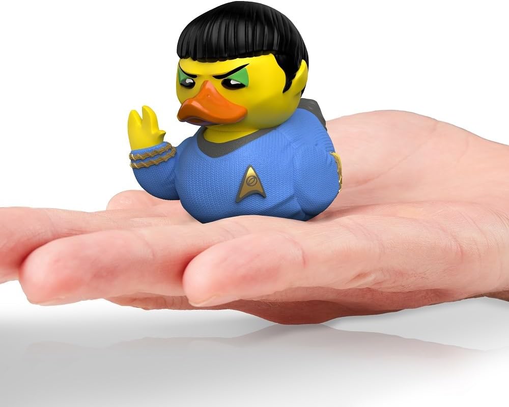 TUBBZ: Star Trek - Spock Starfleet Mini Rubber Duck Collectable Toy 5 cm