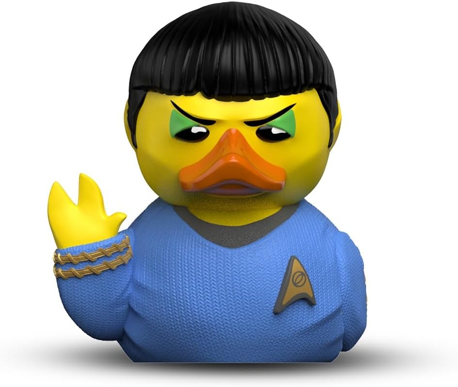 TUBBZ: Star Trek - Spock Starfleet Mini Rubber Duck Collectable Toy 5 cm