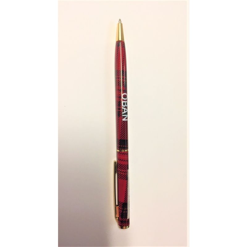 Tartan Scottish Pen Oban
