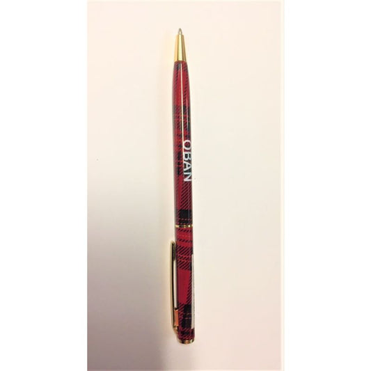 Tartan Scottish Pen Oban
