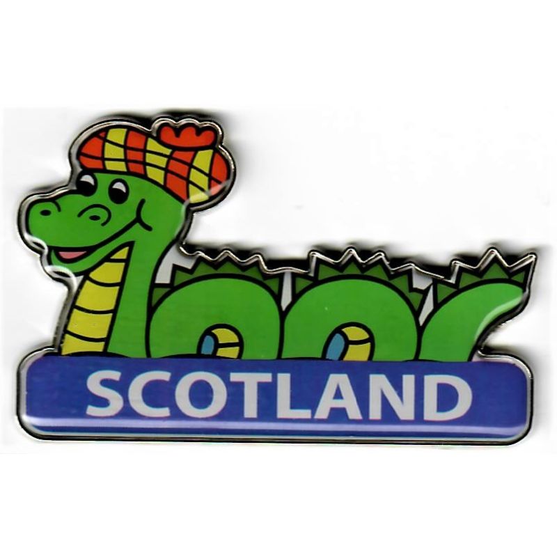 Loch Ness Monster Nessie Metal Fridge Magnet