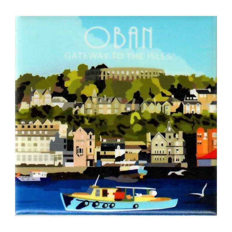 Oban Fridge Magnet