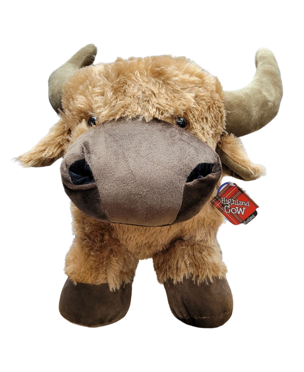 Large Bull Soft Toy 17 Inches Long