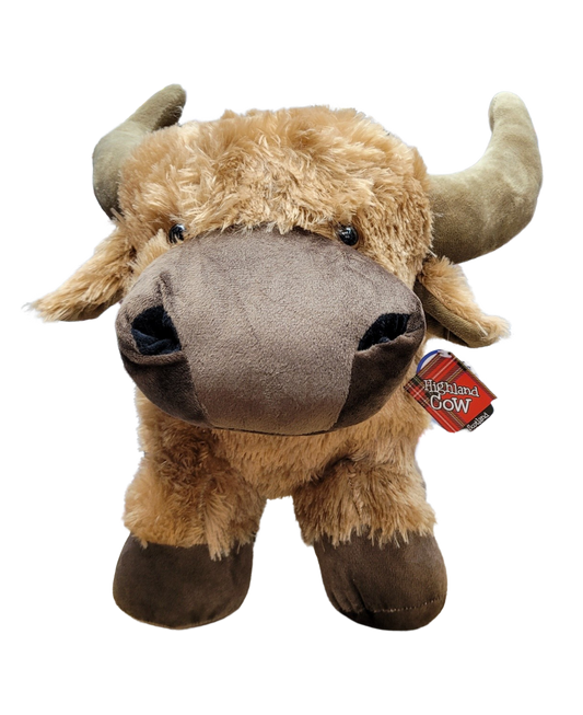 Large Bull Soft Toy 17 Inches Long