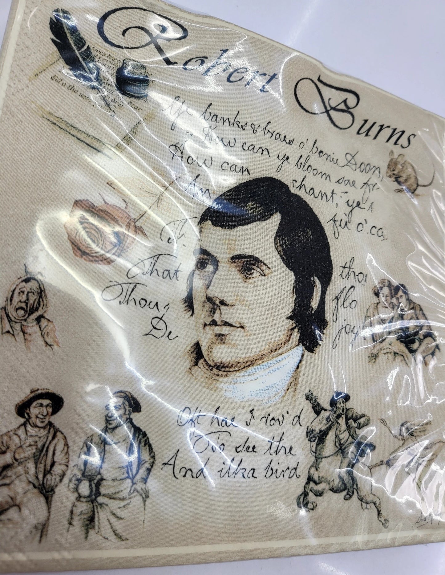 Scott Inness Robert Burns Paper Napkin 20-Pieces