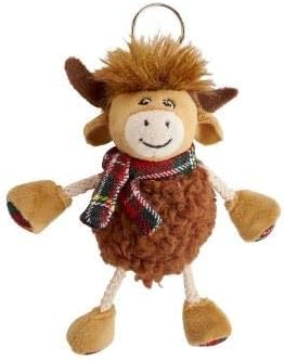 PLUSH HIGHLAND COW KEYRING