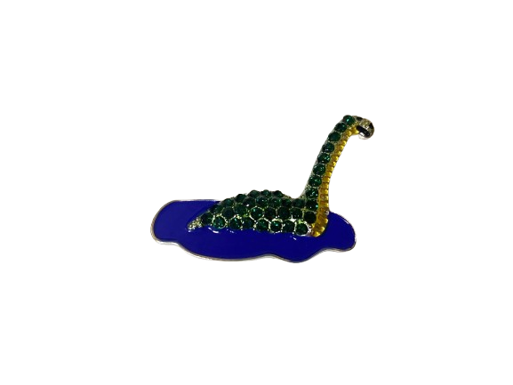Nessie in Water Diamante Magnet