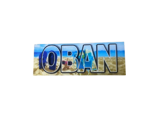Large Oban 3D Fridge Magnet