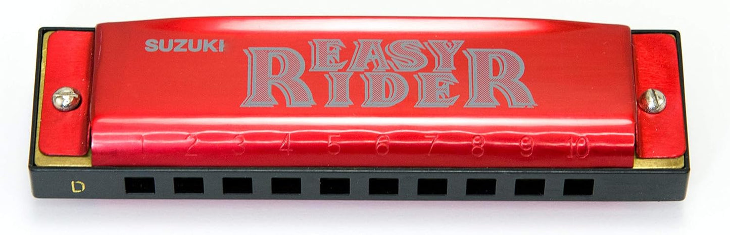 Suzuki 10-hole harmonica "Eazy Rider" - key of Low-D