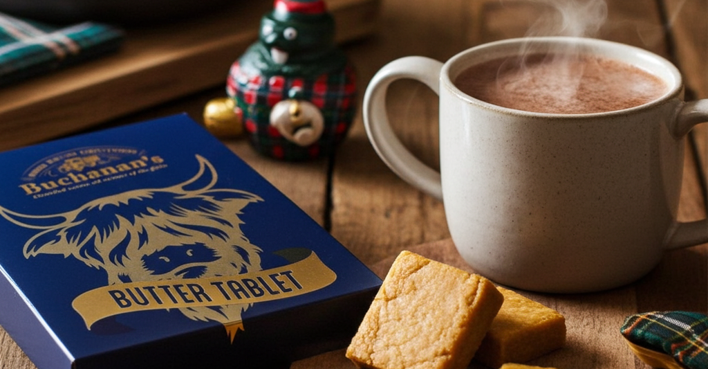 BUCHANAN'S HIGHLAND COW BUTTER TABLET 150g