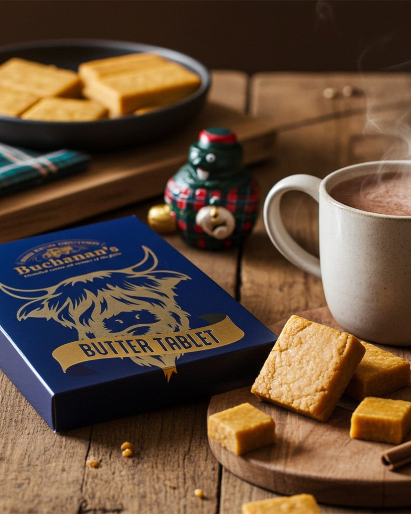 BUCHANAN'S HIGHLAND COW BUTTER TABLET 150g
