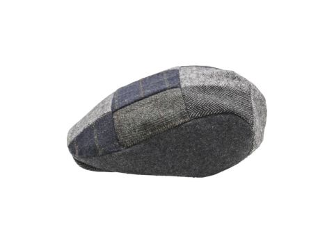 Heritage Traditions Patchwork Cap - Blue Tweed