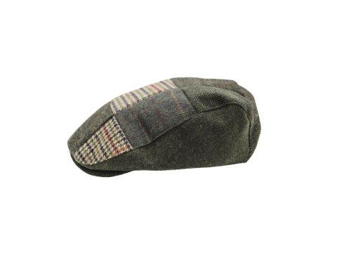 Heritage Traditions Patchwork Cap - Green Tweed