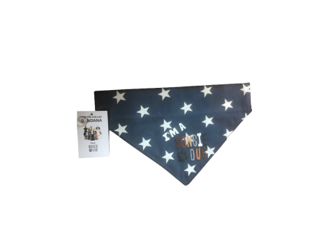 "I'm a Sonsie Dug" Bandana - Grey Stars