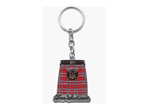 True Scotsman Tartan Kilt Keyring