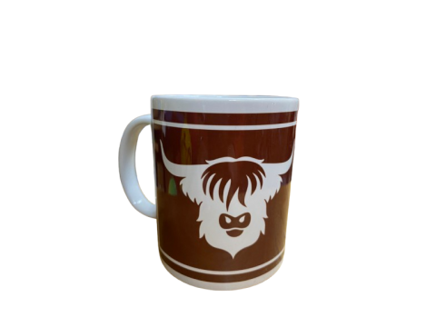 Oban "Beware of Highland Cows" Ceramic Mug