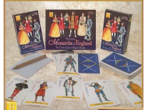 Monarchs of England playing card game (hpc)