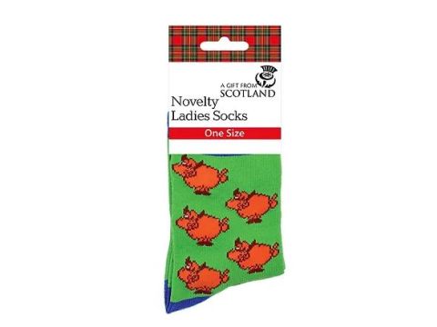 Highland Coo Socks