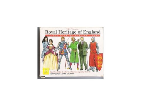 Royal Heritage of England Double Pack of Playing Cards