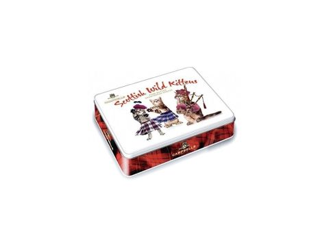 SCOTTISH WILD KITTENS CAMPBELLS SHORTBREAD IN TIN (150G)