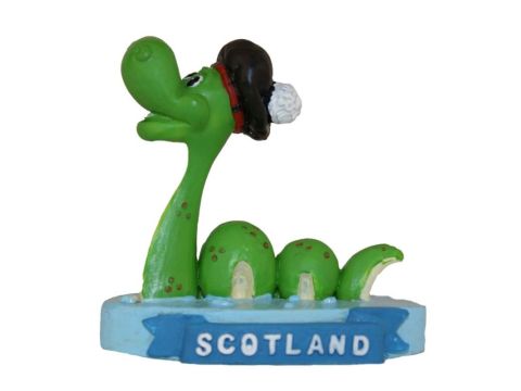 Resin Figurine – Nessie Loch Ness Monster in Water