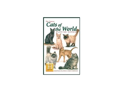 Cats of the World Playing Cards - by Heritage