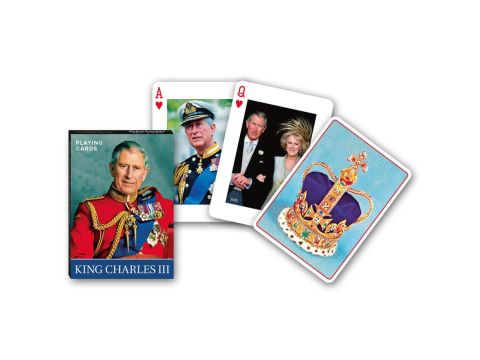 King Charles III Vintage Playing Card Pack